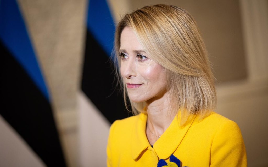 Kaja Kallas, haute représentante de l'Union européenne pour les Affaires étrangères et la Politique de sécurité depuis le 1ᵉʳ décembre 2024